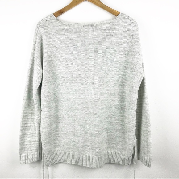 Freshman 1996 Gray Side Tie Sweater - Picture 7 of 9